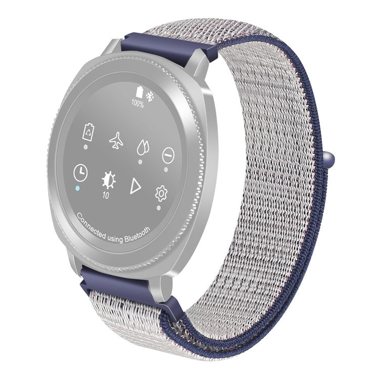 Nylon Closure Watchband Strap for Samsung Gear S4 - Blue