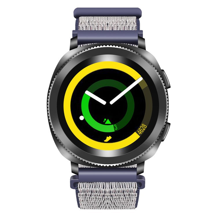 Nylon Closure Watchband Strap for Samsung Gear S4 - Blue