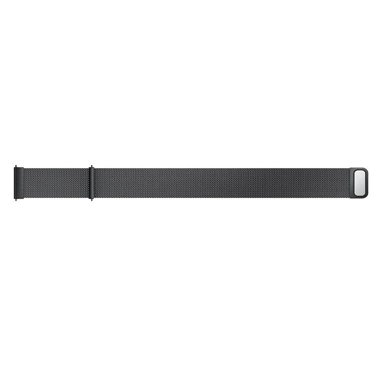 20mm Milanese Watch Band for Samsung Galaxy Watch 42mm, Stainless Steel Magnetic Wrist Strap - Black