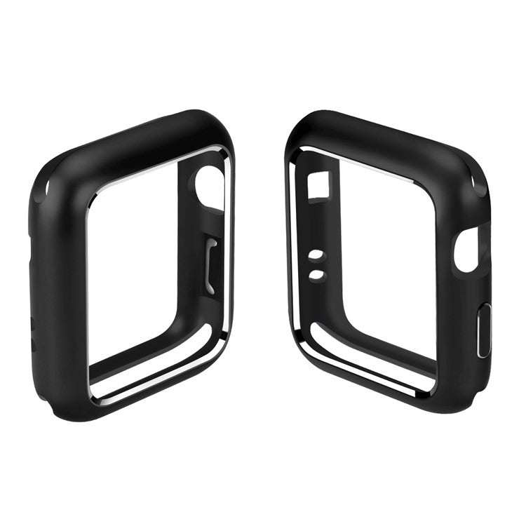 Magnetic Attraction Metal Frame Cover for Apple Watch Series 3 2 1 38mm - Black