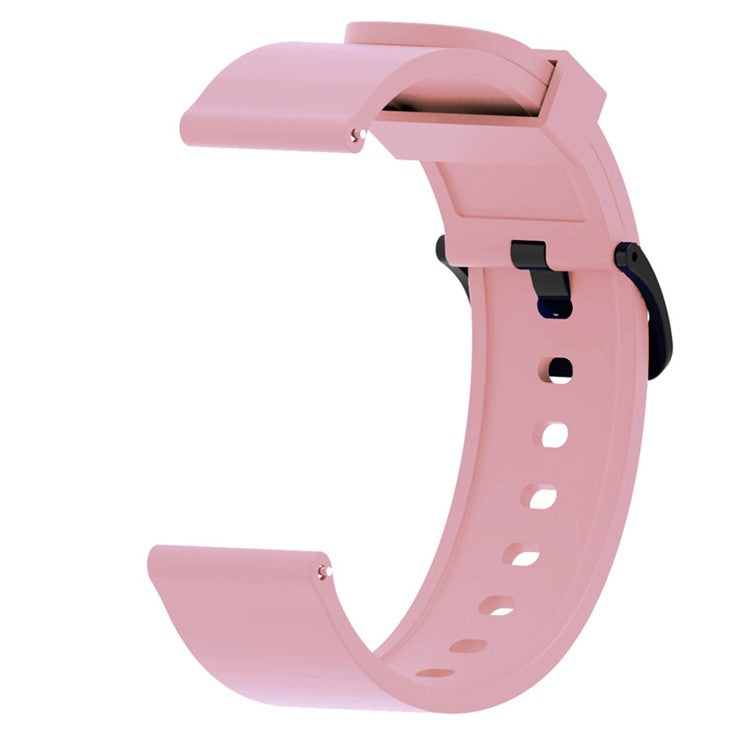 20mm Soft Silicon Watch Band for Amazfit Bip Smart Watch - Pink