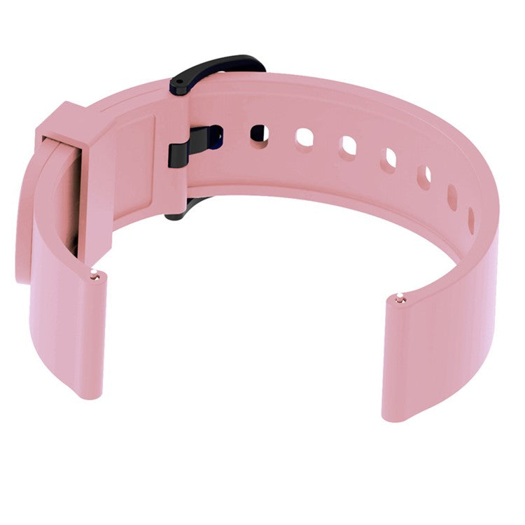 20mm Soft Silicon Watch Band for Amazfit Bip Smart Watch - Pink