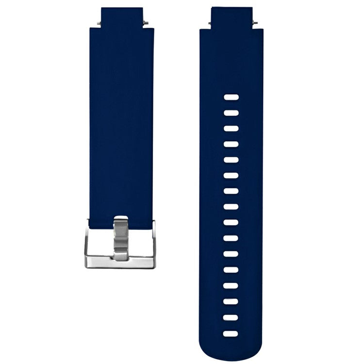 Silicone Wrist Strap Replacement for Huami Amazfit Verge 3 - Dark Blue