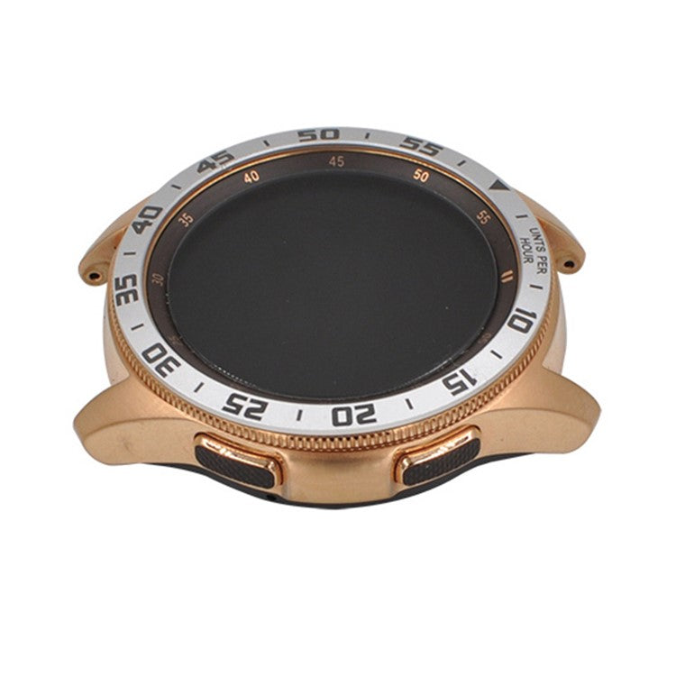 Anti Scratch Metal Smartwatch Dial Time Bezel Rings Accessory for Samsung Galaxy Watch 42mm - Silver
