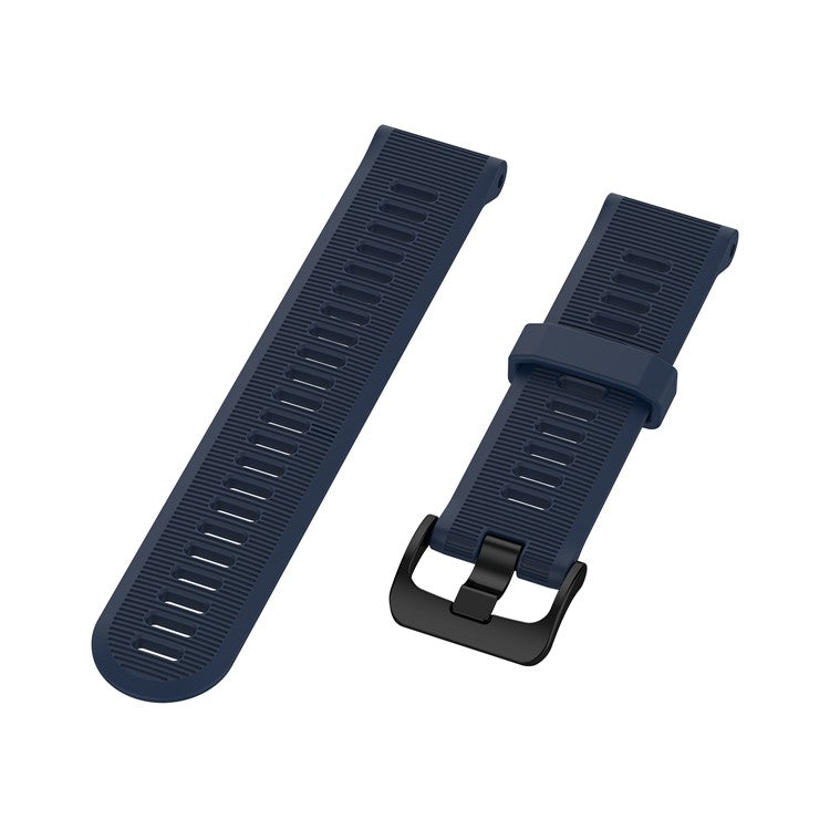 Silicone Smart Watch Band for Garmin Forerunner 945/935/Fenix 5 - Dark Blue