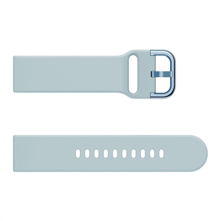 20mm Silicone Smart Watch Band for Garmin Forerunner 245 - Baby Blue
