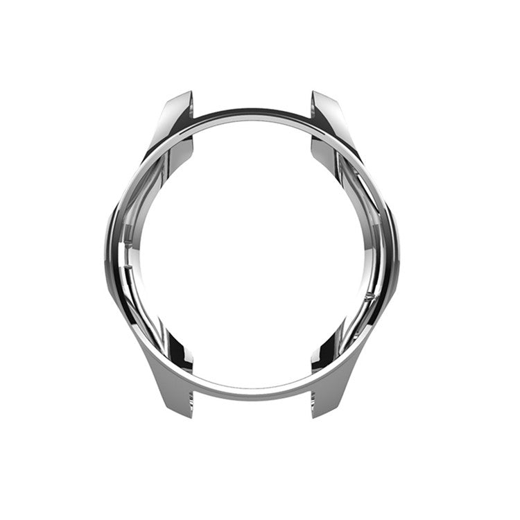 Electroplating Soft TPU Case for Samsung Gear S3 Frontier/Classic/Galaxy Watch 46mm - Silver