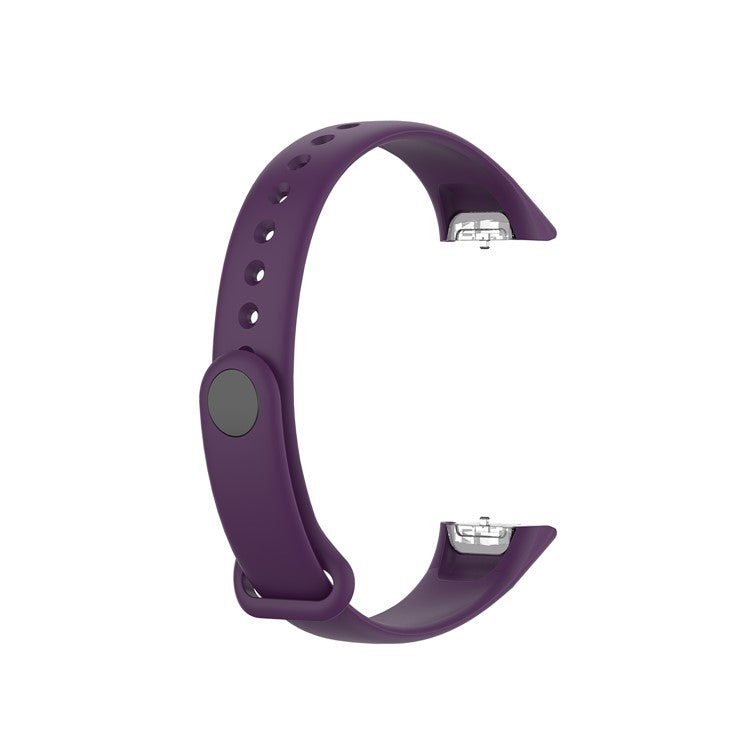 Silicone Smart Watch Replacement Strap for Samsung Gear Fit SM-R370 - Purple