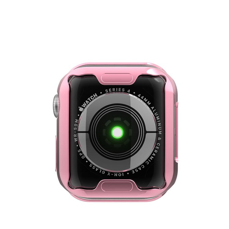 Electroplating TPU Watch Shell for Apple Watch Series 3 / 2 / 1 38mm - Pink