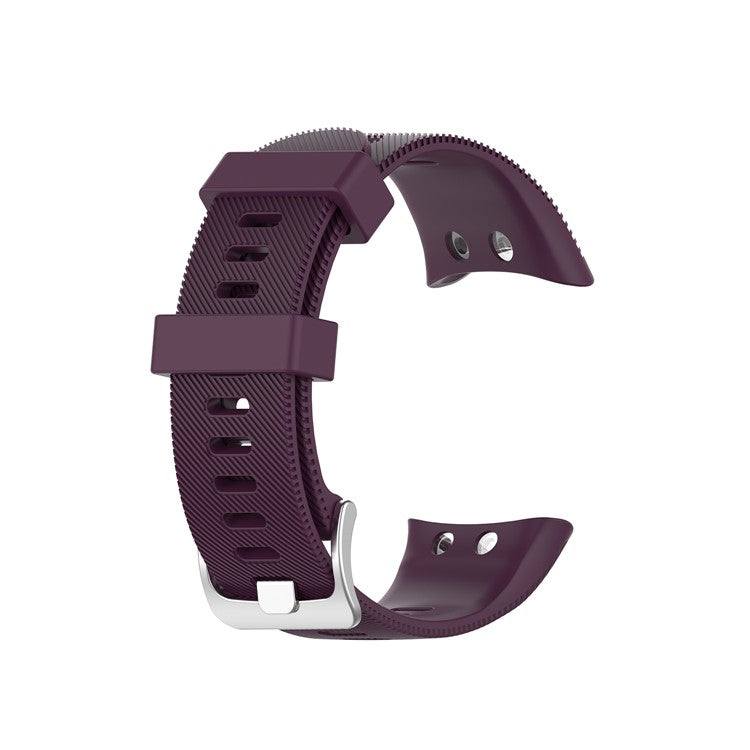 Comfortable Silicone Smart Watch Band Strap Replacement for Garmin Forerunner 45 - Purple