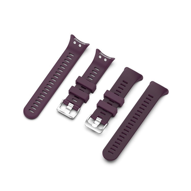 Comfortable Silicone Smart Watch Band Strap Replacement for Garmin Forerunner 45 - Purple