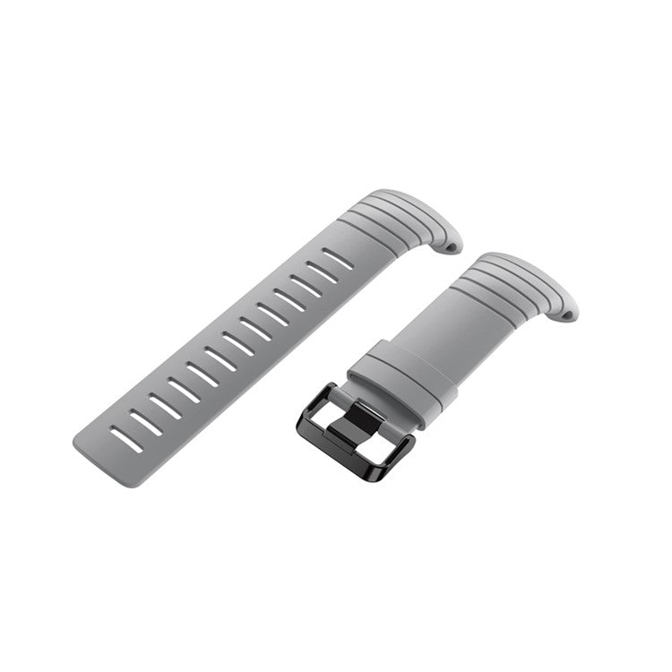 Silicone Replacement Smart Watch Band for Suunto Core - Grey