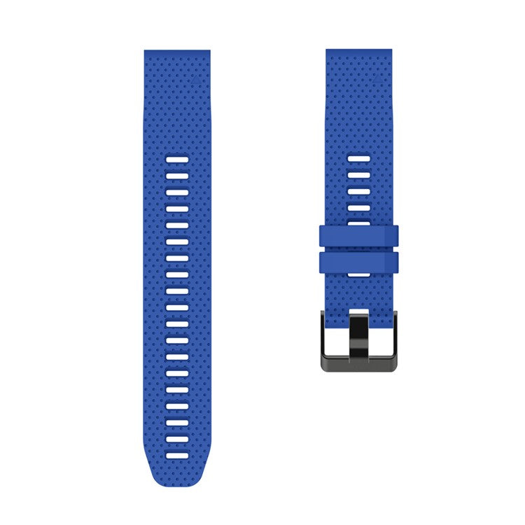 Silicone Smart Watch Replacement Strap for Garmin Fenix 6S - Baby Blue