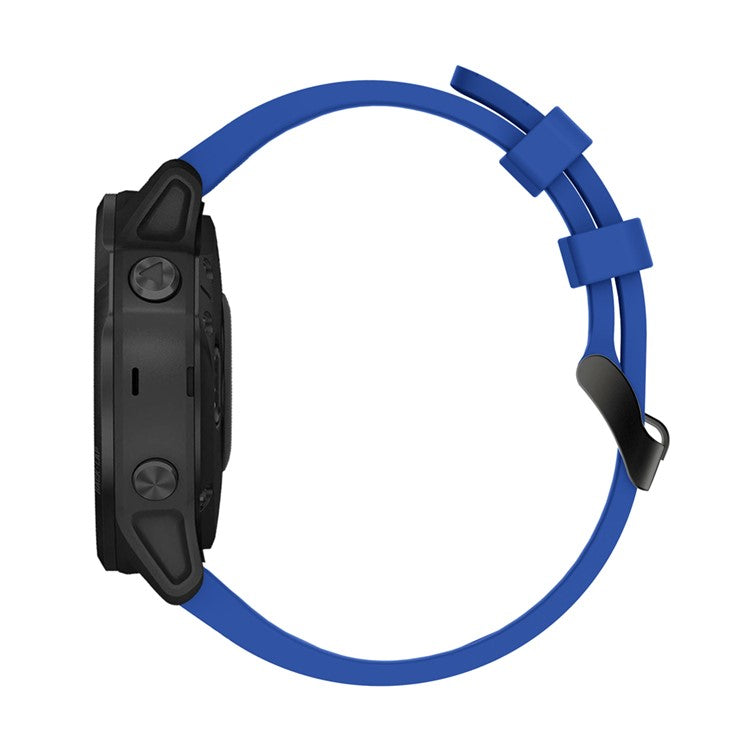 Silicone Smart Watch Replacement Strap for Garmin Fenix 6S - Baby Blue