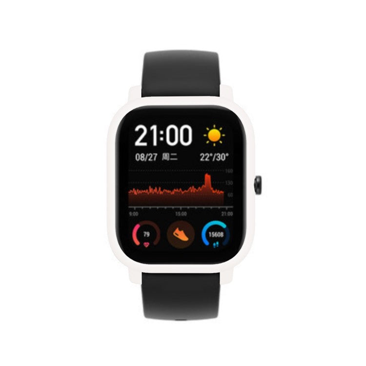 Smart Watch Protective PC Bumper for Amazfit GTS - White