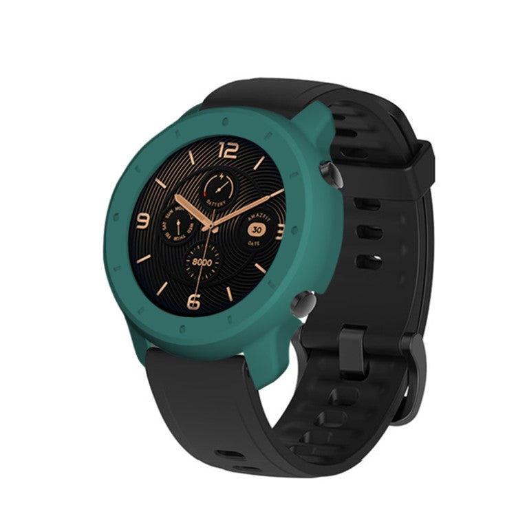 PC Frame Bumper Case for Huami Amazfit GTR 47mm - Dark Green