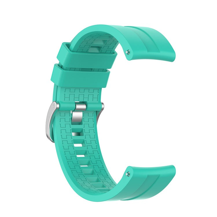 For Huawei Watch GT 46mm Sports Silicone Watch Band Wrist Strap Replacement 22mm - Cyan