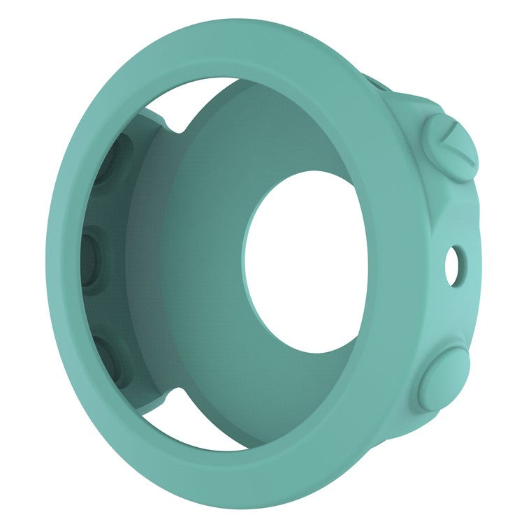 Anti-aging Soft Silicone Protective Case Cover for Garmin Fenix5X/5X Plus - Cyan