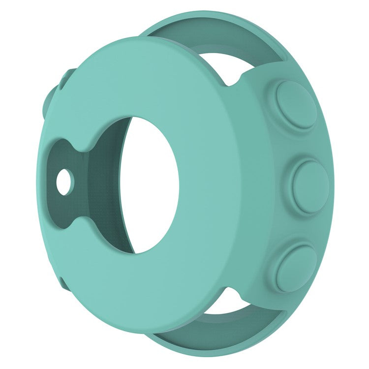 Anti-aging Soft Silicone Protective Case Cover for Garmin Fenix5X/5X Plus - Cyan
