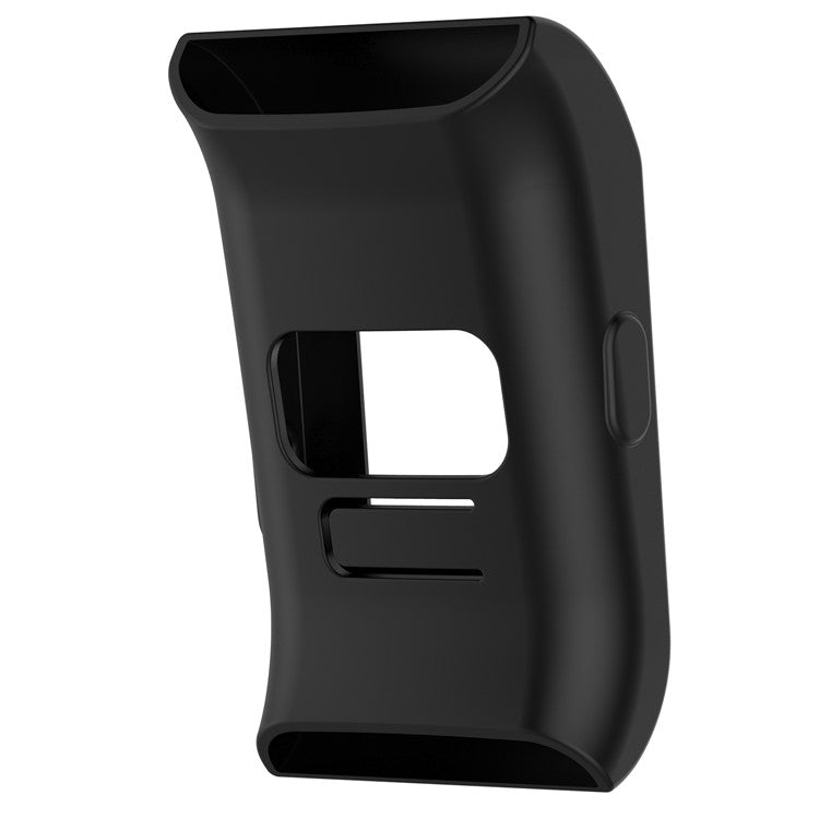 Anti-aging Flexible Protective Silicone Case Cover for Fitbit Surge - Black