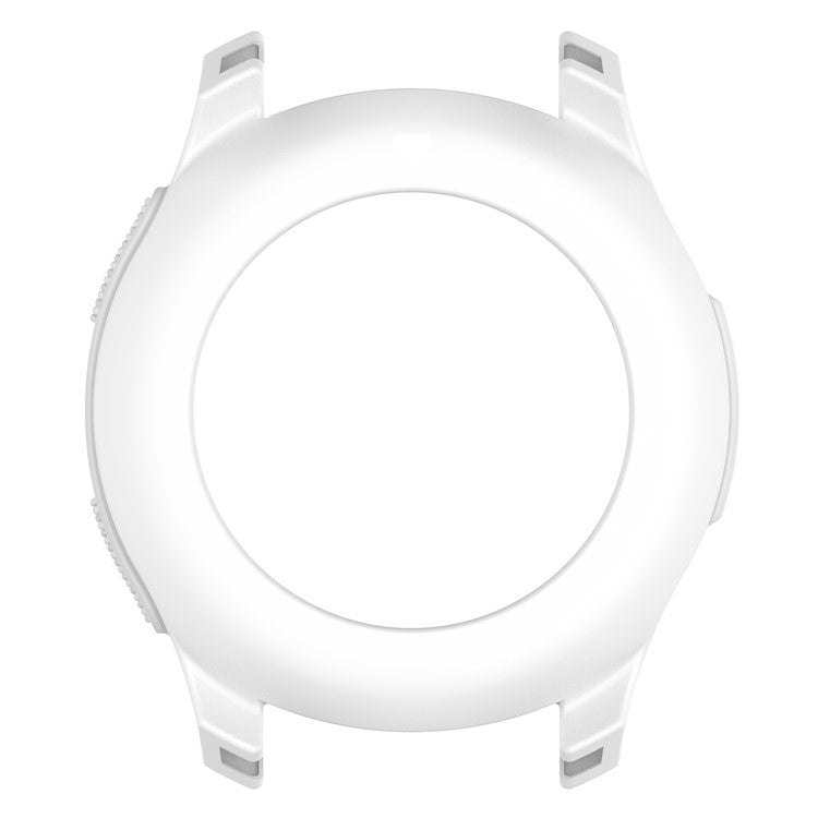 Silicone Smart Watch Protective Cover for Samsung Gear S3 Frontier / Galaxy Watch 46mm - White
