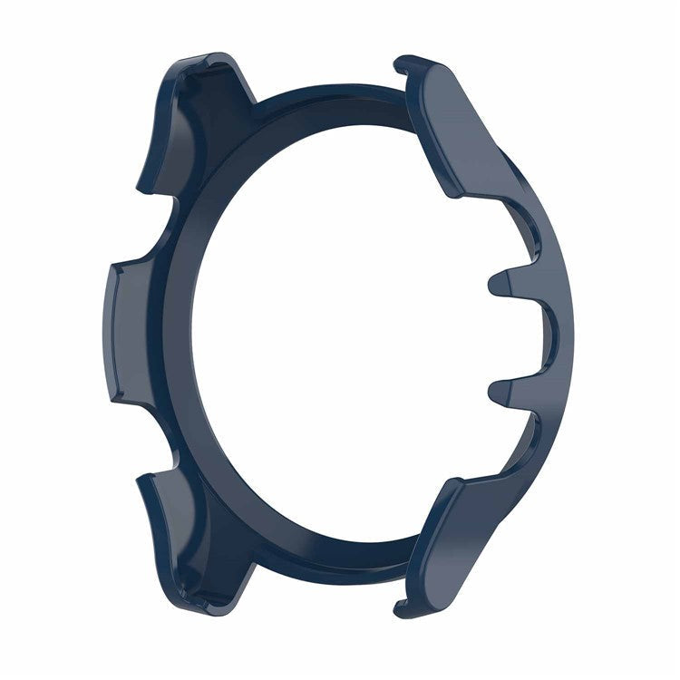 PC Watch Case Bracelet Protective Watch Cover for Garmin Forerunner 935/Forerunner 945 - Dark Blue