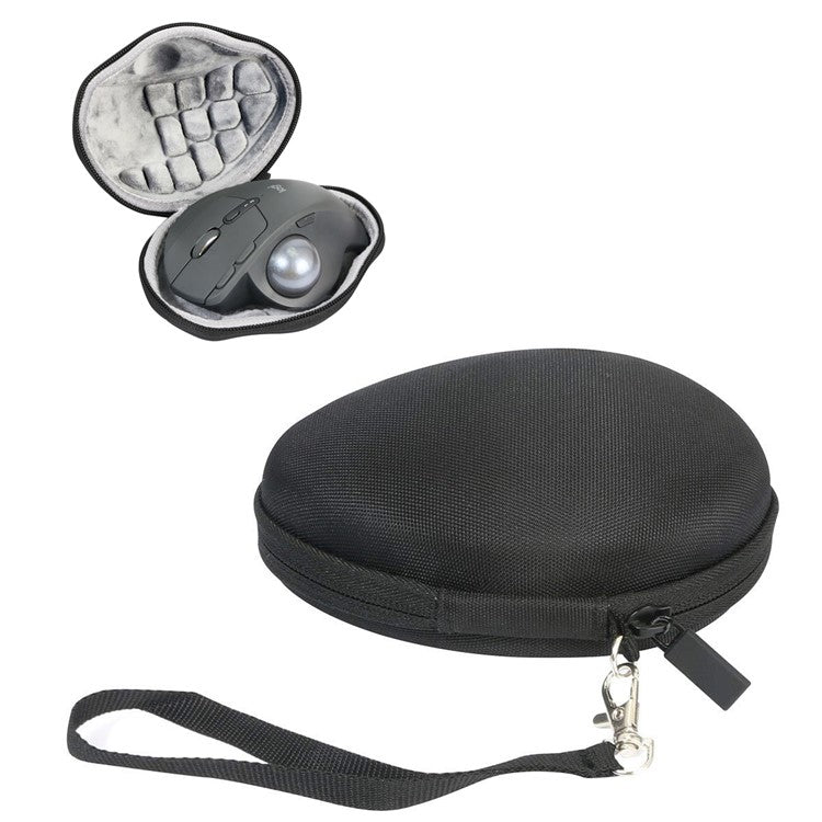 Hard EVA Travel Black Mouse Storage Case for Logitech MX Ergo Advanced Wireless Trackball