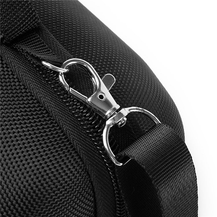Portable Storage Case Bag Dirtproof Carrying Box Bag for JBL Charge5/JBL pulse4/JBL pulse3/JBL charge4 Bluetooth Speaker - Black