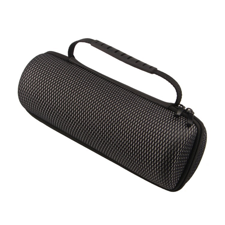For JBL Flip 6 Bluetooth Speaker Anti-scratch Carrying Bag Portable Storage Case - Grid Black