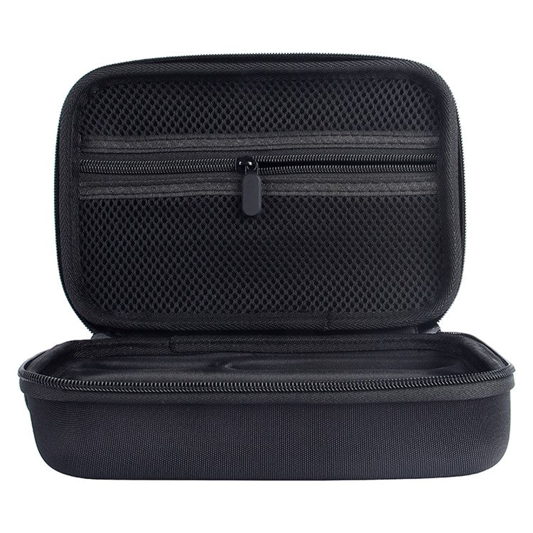 For Bose SoundLink Flex Shockproof Storage Box Dustproof Wear-resistant Speaker Storage Case Bag with Shoulder Strap - Black