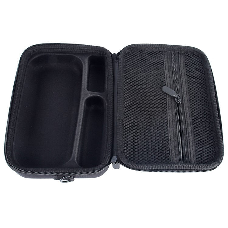 For Bose SoundLink Flex Shockproof Storage Box Dustproof Wear-resistant Speaker Storage Case Bag with Shoulder Strap - Black
