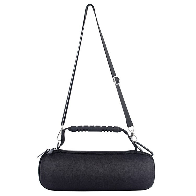 For JBL Flip 6/Flip 5/Flip 4 Portable Shockproof Carrying Case Bluetooth Speaker Storage Bag - Black