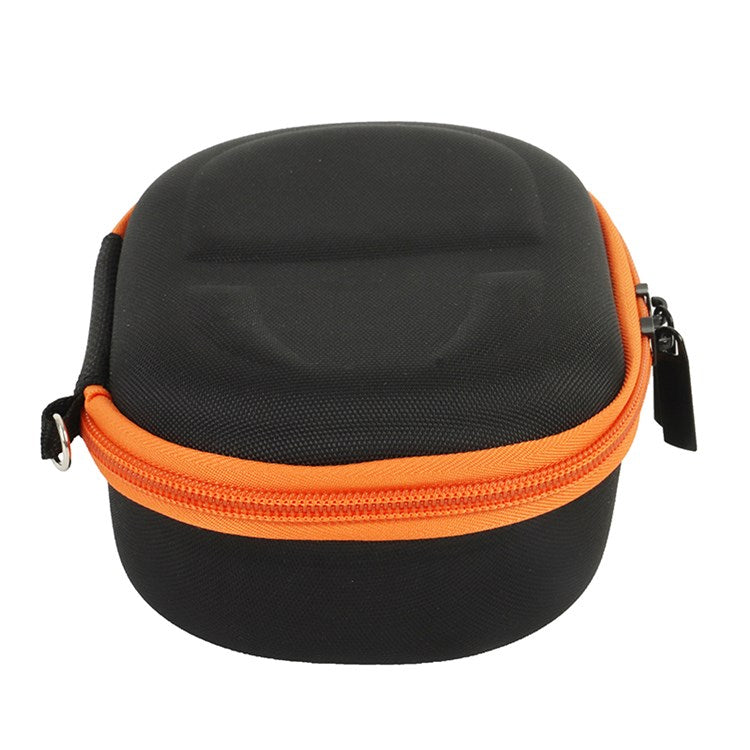 For JBL Clip4 Speaker Hard EVA Storage Box Travel Portable Bag - Black/Orange