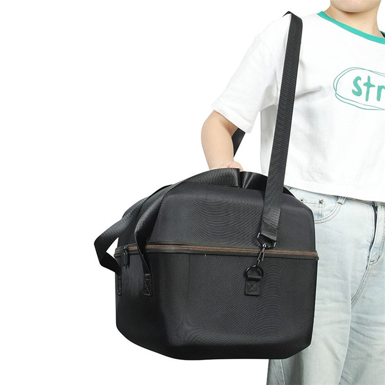 Hard EVA Storage Bag for JBL Partybox Encore Essential, Shockproof Portable Carrying Box with Shoulder Strap - Orange