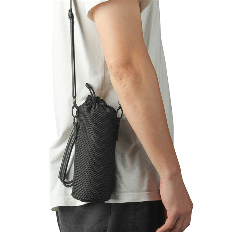 For JBL Charge5 / 4 Mesh Carrying Pouch Portable Bluetooth Speaker Protective Sleeve Crossbody Bag