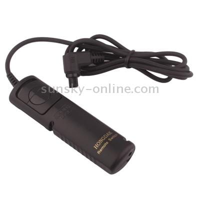 Remote Switch Shutter Release Cord for Canon 5D / 50D / 40D / 30D / 20D / 10D / 7D / 5DII (Black)