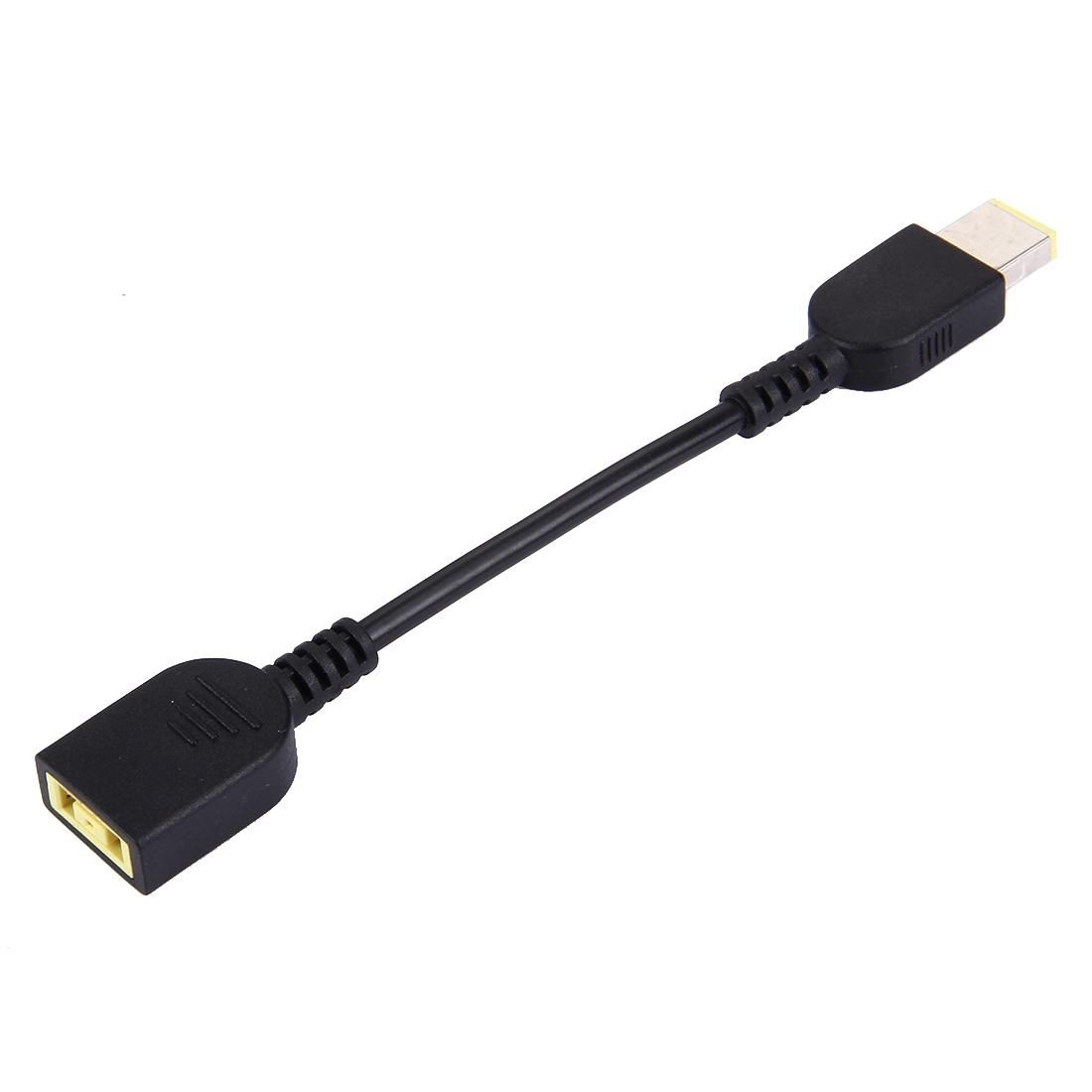 Big Square Female to Big Square  Male Interfaces Power Adapter Cable for Lenovo Laptop Notebook, Length: 10cm