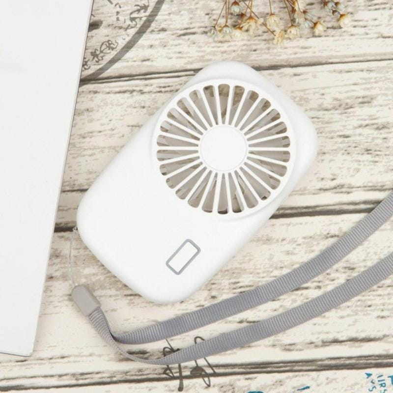 Portable Hand Held USB Rechargeable Mini Fan (Pink)