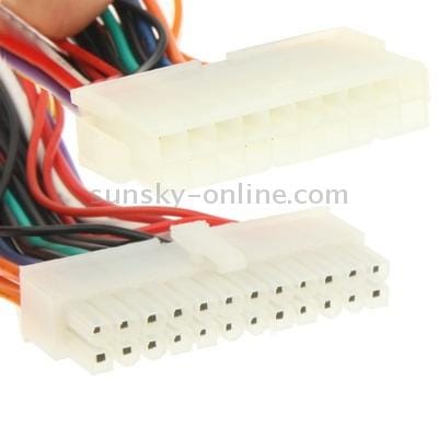 20 Pin Male to 24 Pin Female Adapter Power Extension Cable, Length: 20cm