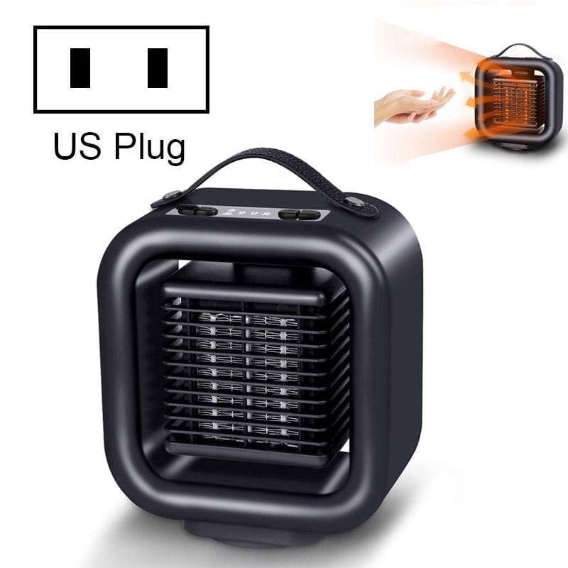 Home Mute Mini Desktop Heater (US Plug)