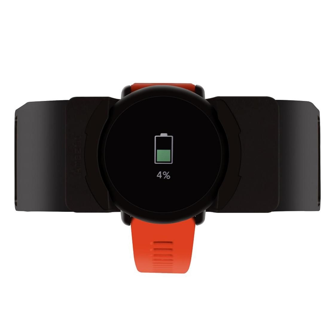 YoLike for Xiaomi Huami Amazfit CE / RoHS / FCC Certificated Charger Charging Dock Base Cradle Holder with 1.2m Charging Cable (Black)