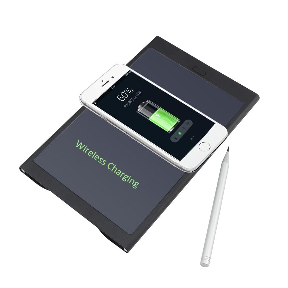 CHUYI DZ0073 Multi-function Hand Pad Wireless Charging Pad LCD Mobile Power Supply Tablet (Black)