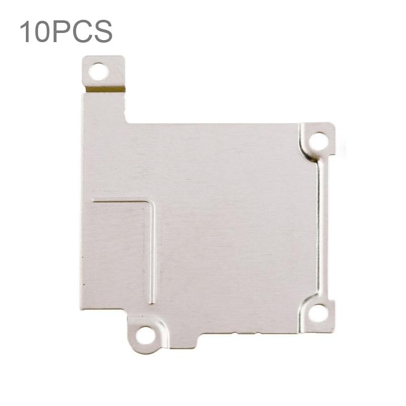 10 PCS Original LCD Assembly Flex Connector Metal Bracket for iPhone 5S (Grey)