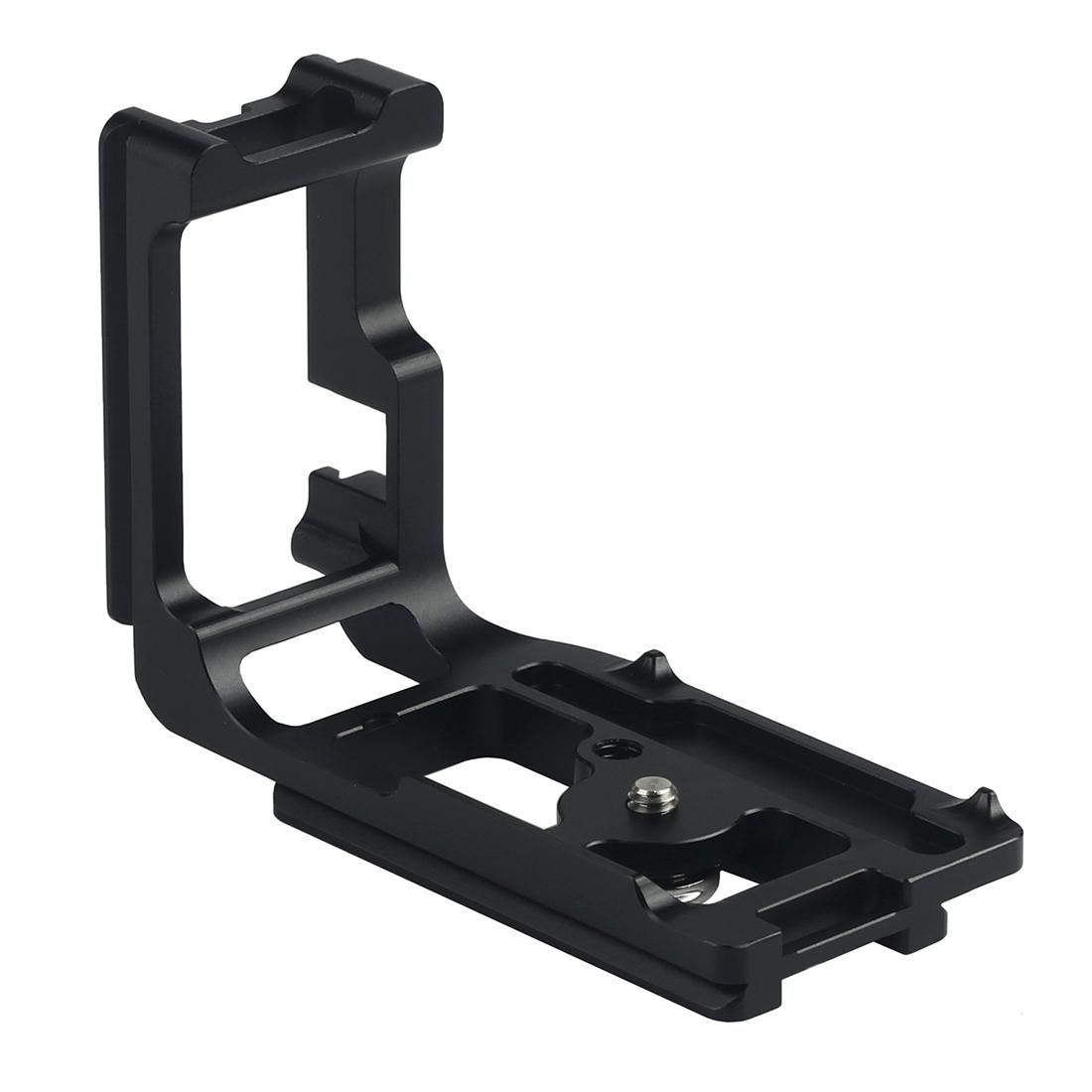 Vertical Shoot Quick Release L Plate Bracket Base Holder for Canon 5D Mark III (Black)
