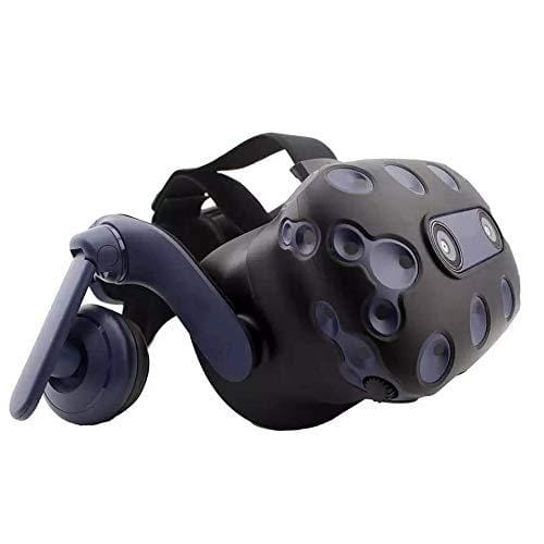4PCS Silicone Shell Silicone Skin Cover Protector for Vive PRO Headset (Black)