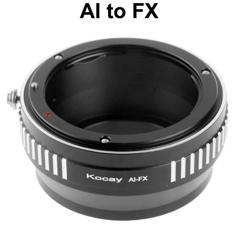 AI Lens to FX Lens Mount Stepping Ring (Black)