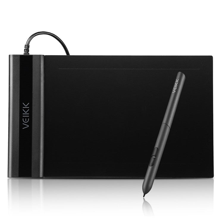 VEIKK S640 English Digital Drawing Tablet Sketchpad Electronic Drawing Board with Battery-free Stylus