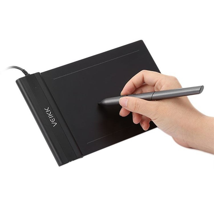 VEIKK S640 English Digital Drawing Tablet Sketchpad Electronic Drawing Board with Battery-free Stylus