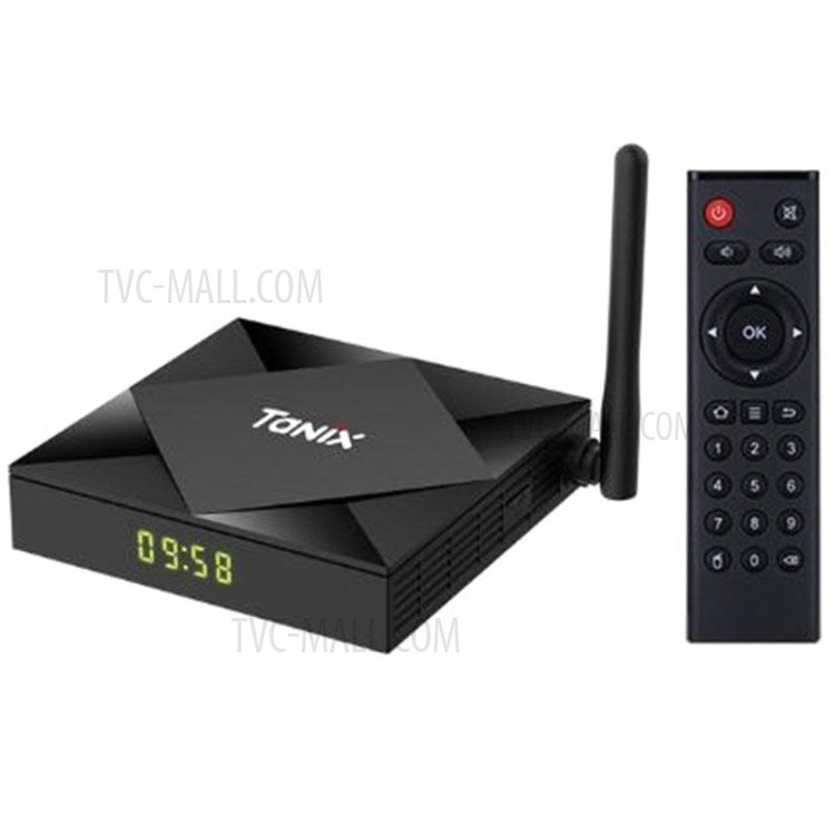 TX6S Android 10.0 TV Box Allwinner H616 4GB 32GB 2.4G/5G Dual Wifi Bluetooth 4GB+32G Set-top Box - EU Plug