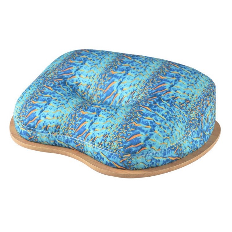 Office Pillow Headrest Tablet Stand Holder Multifunction Laptop Stand Cushion - Ocean Green